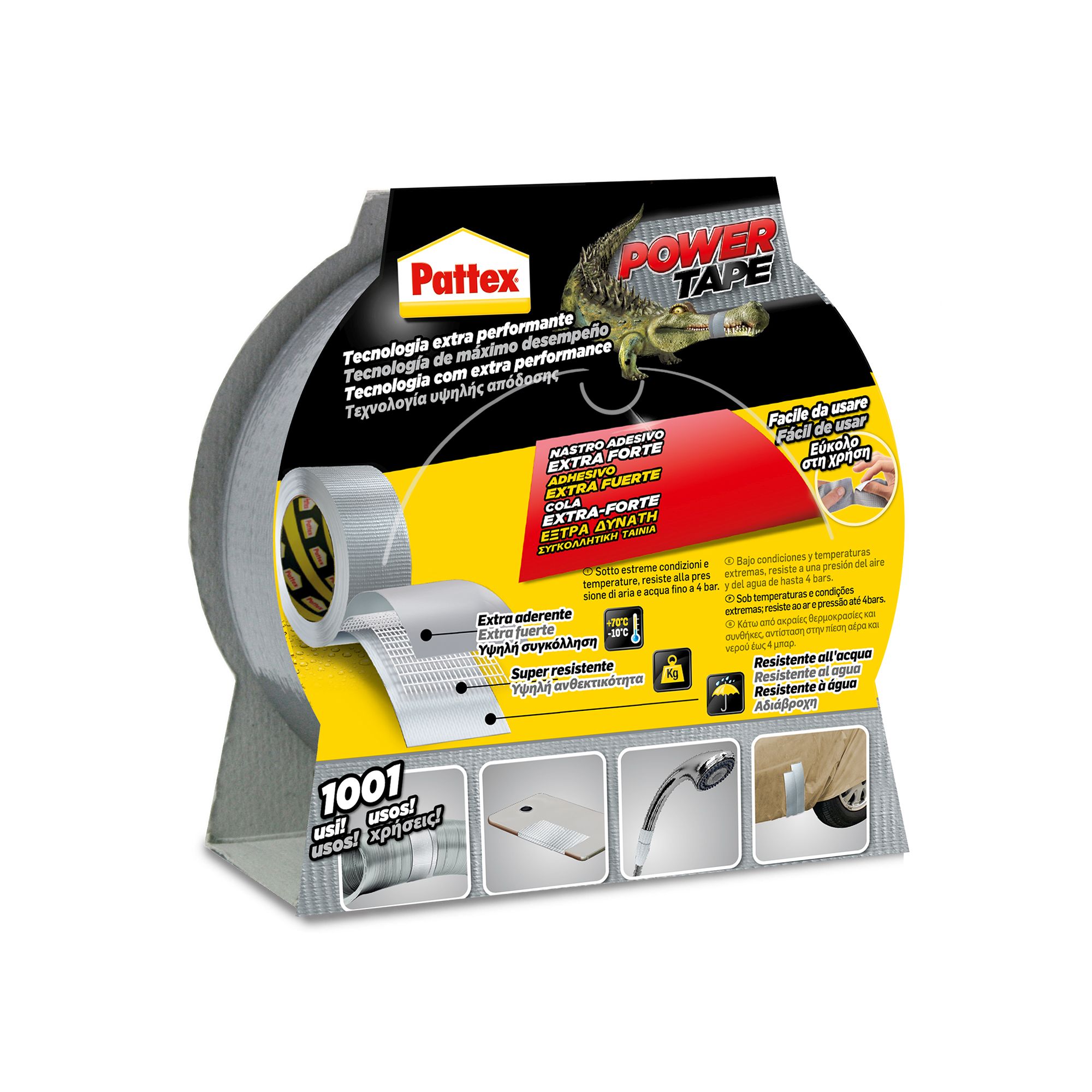 Pattex Power Tape 50x10 m. Gris